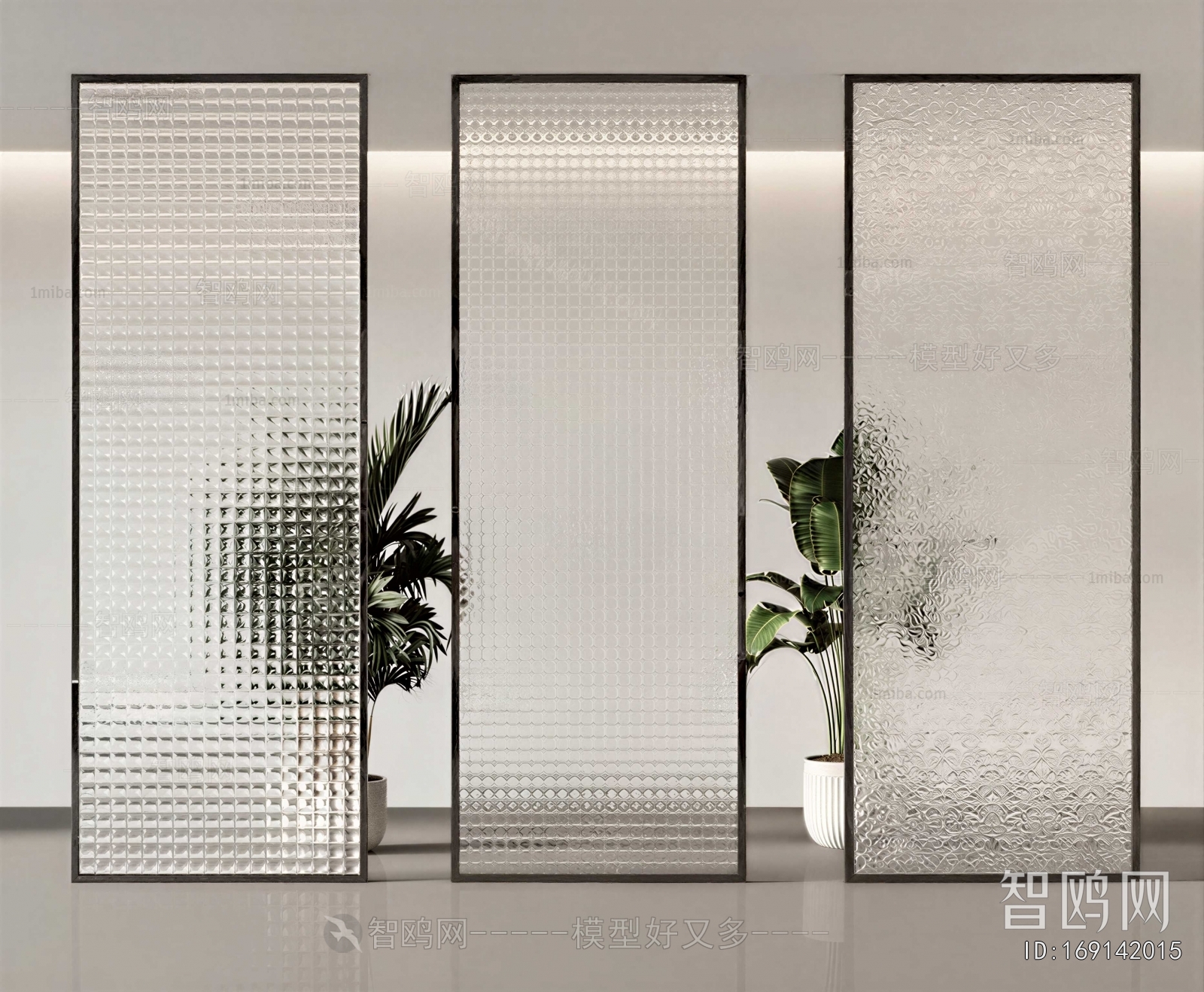 Modern Glass Screen Partition