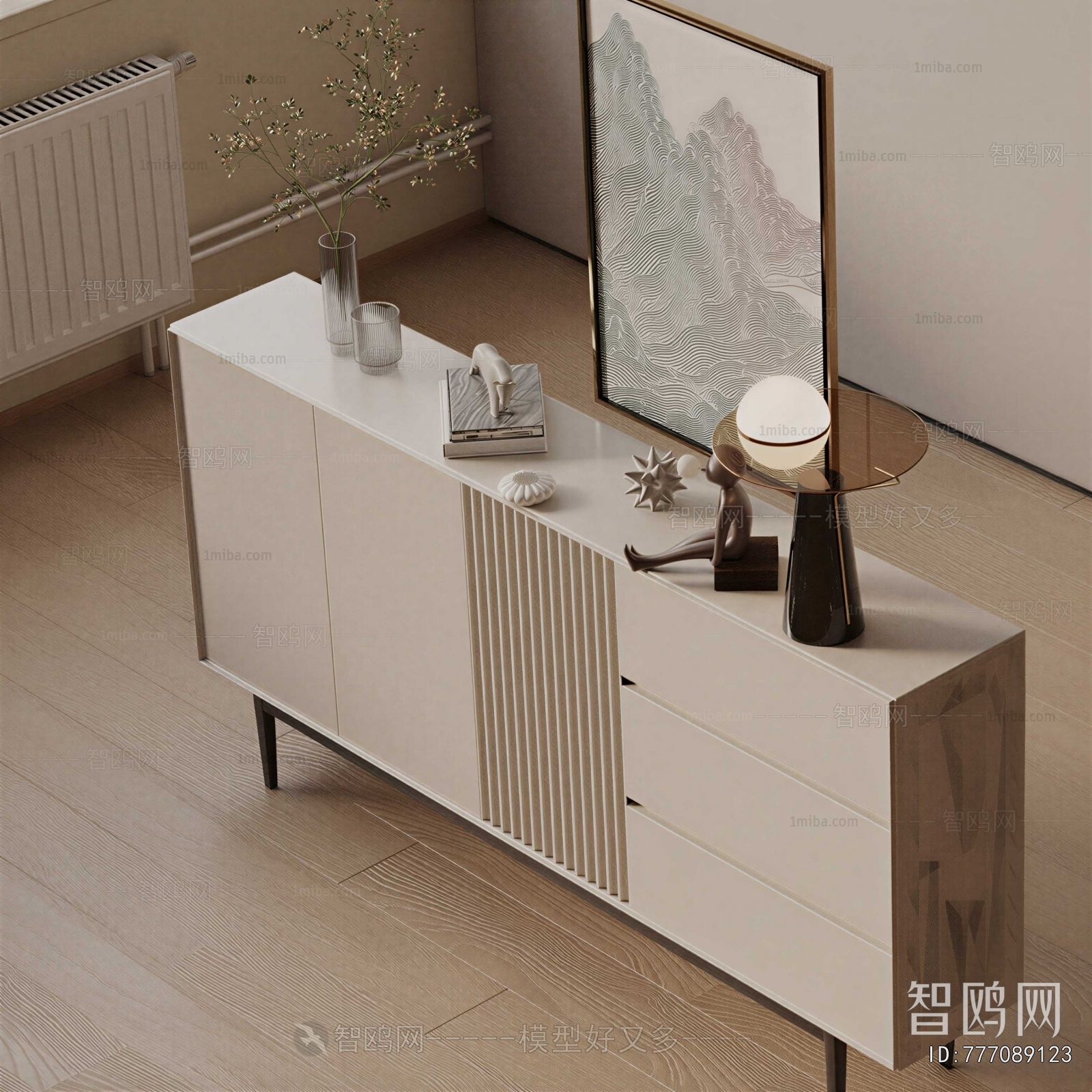 Modern Entrance Cabinet