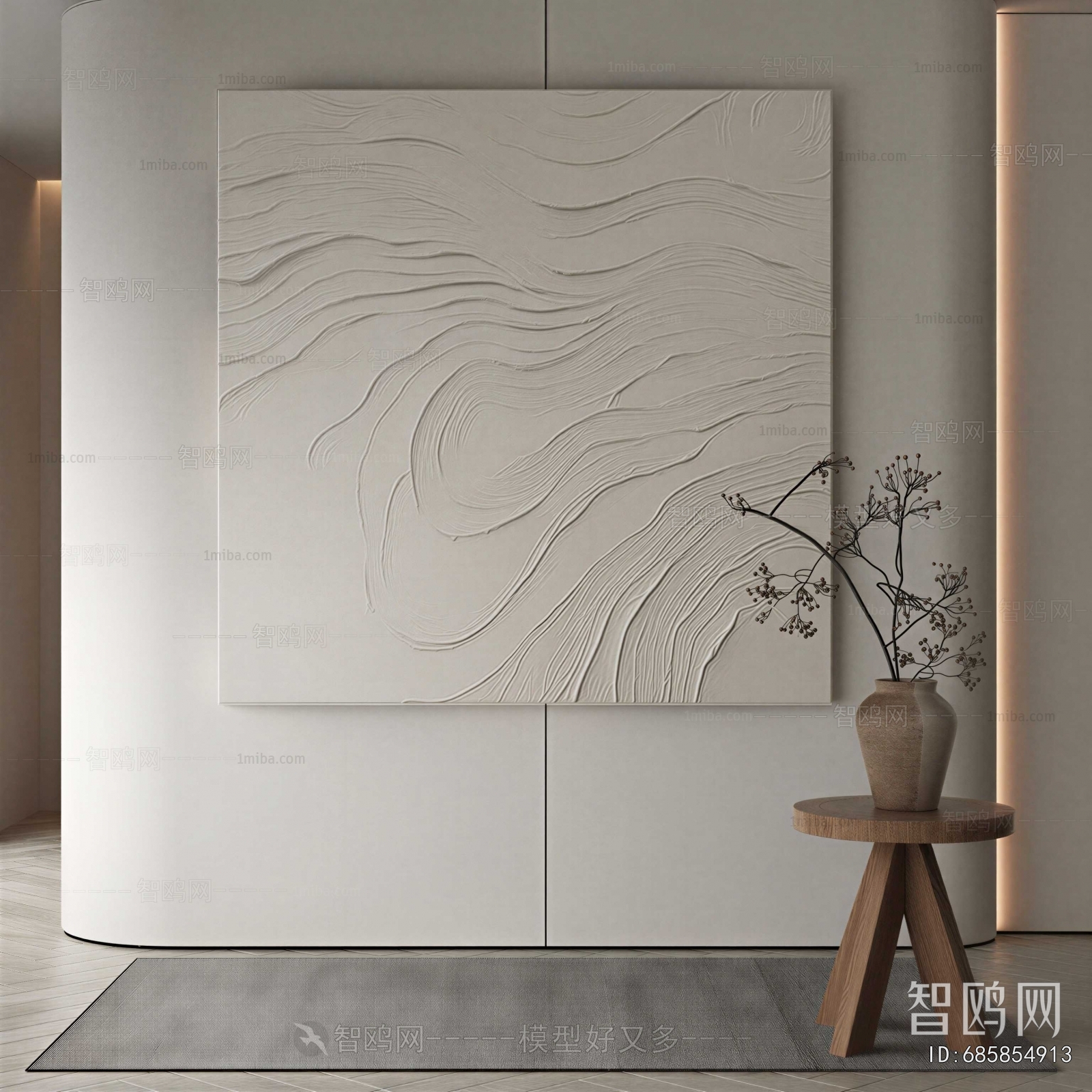 Wabi-sabi Style Painting