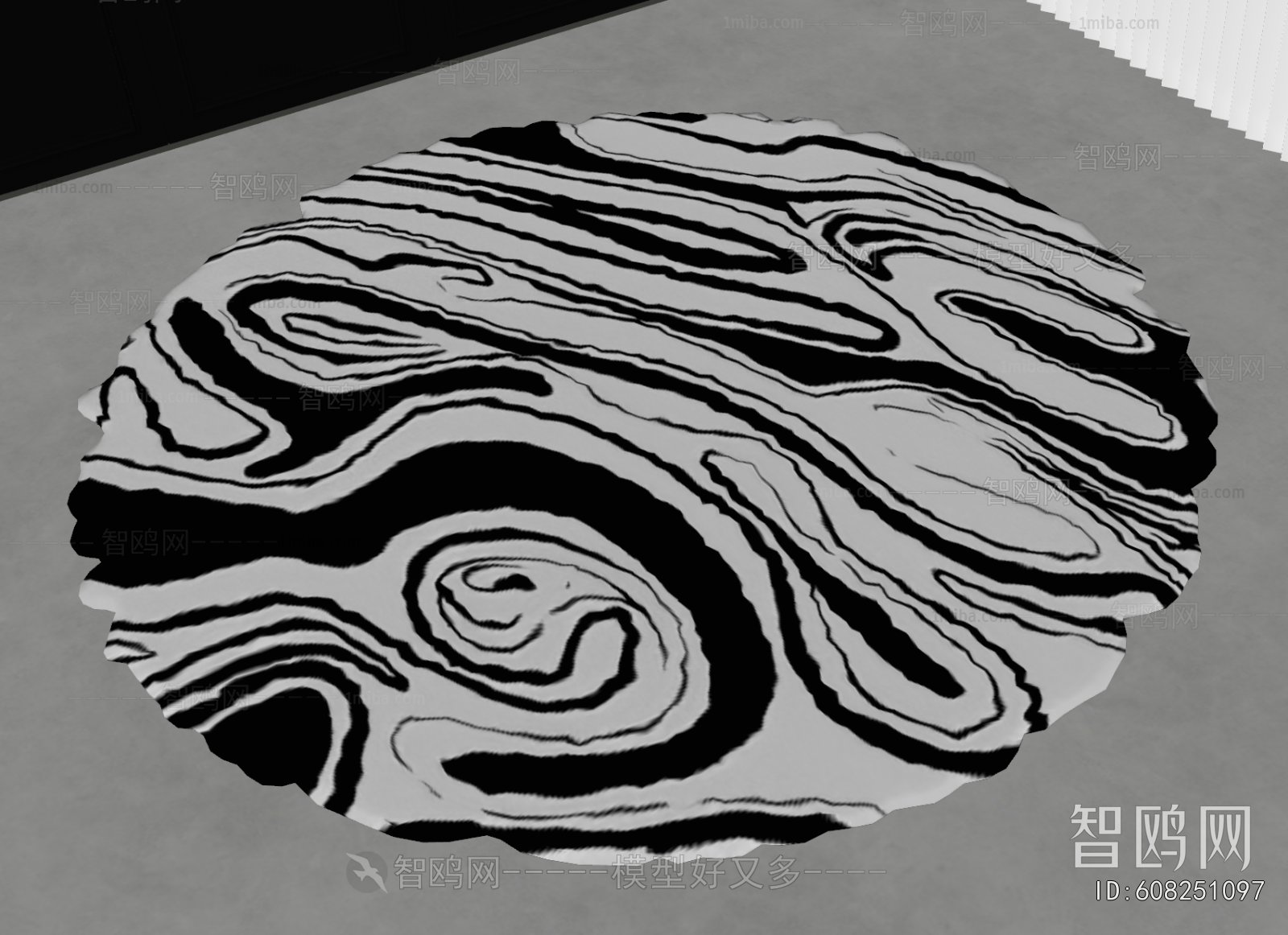 Modern Circular Carpet