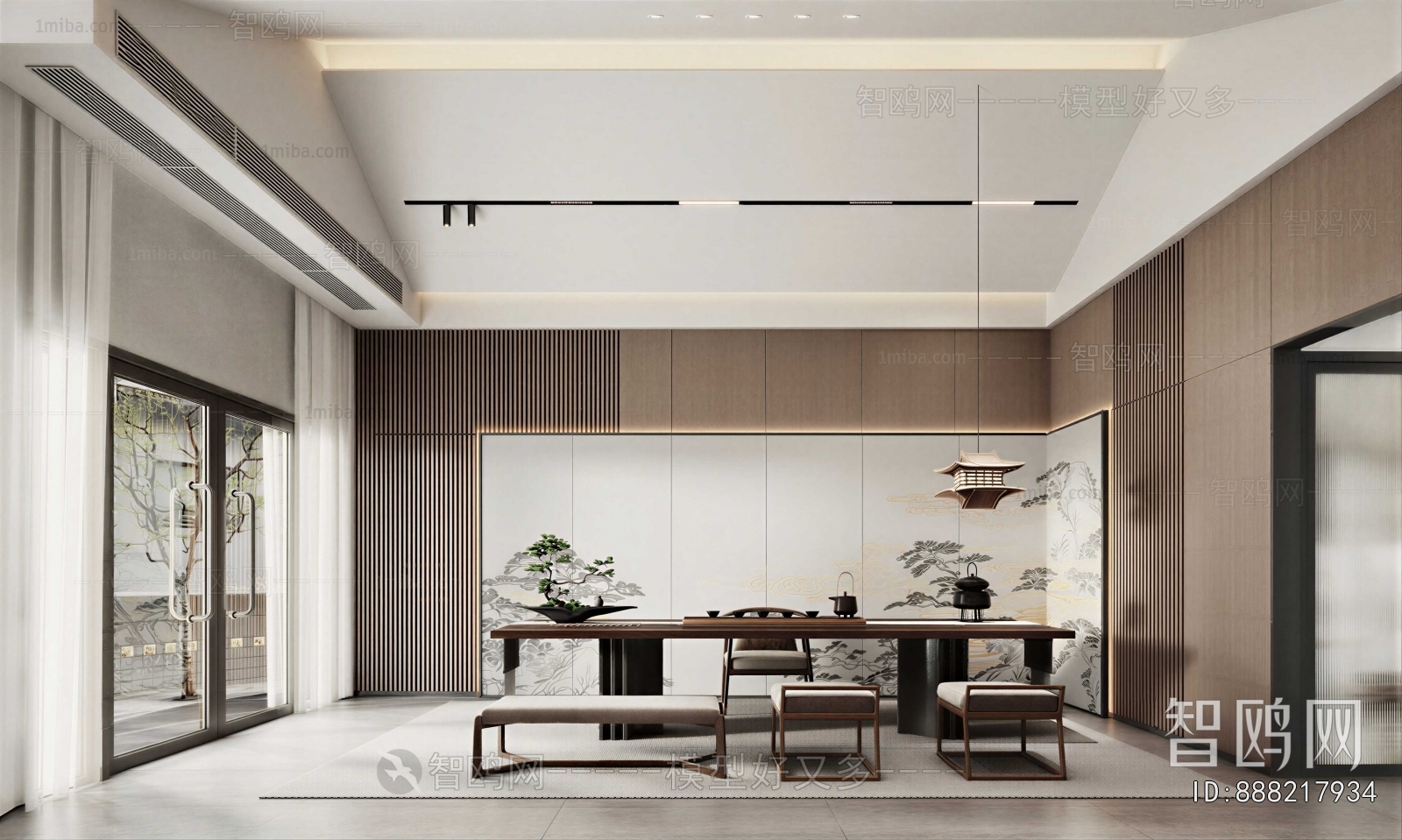 New Chinese Style Tea House