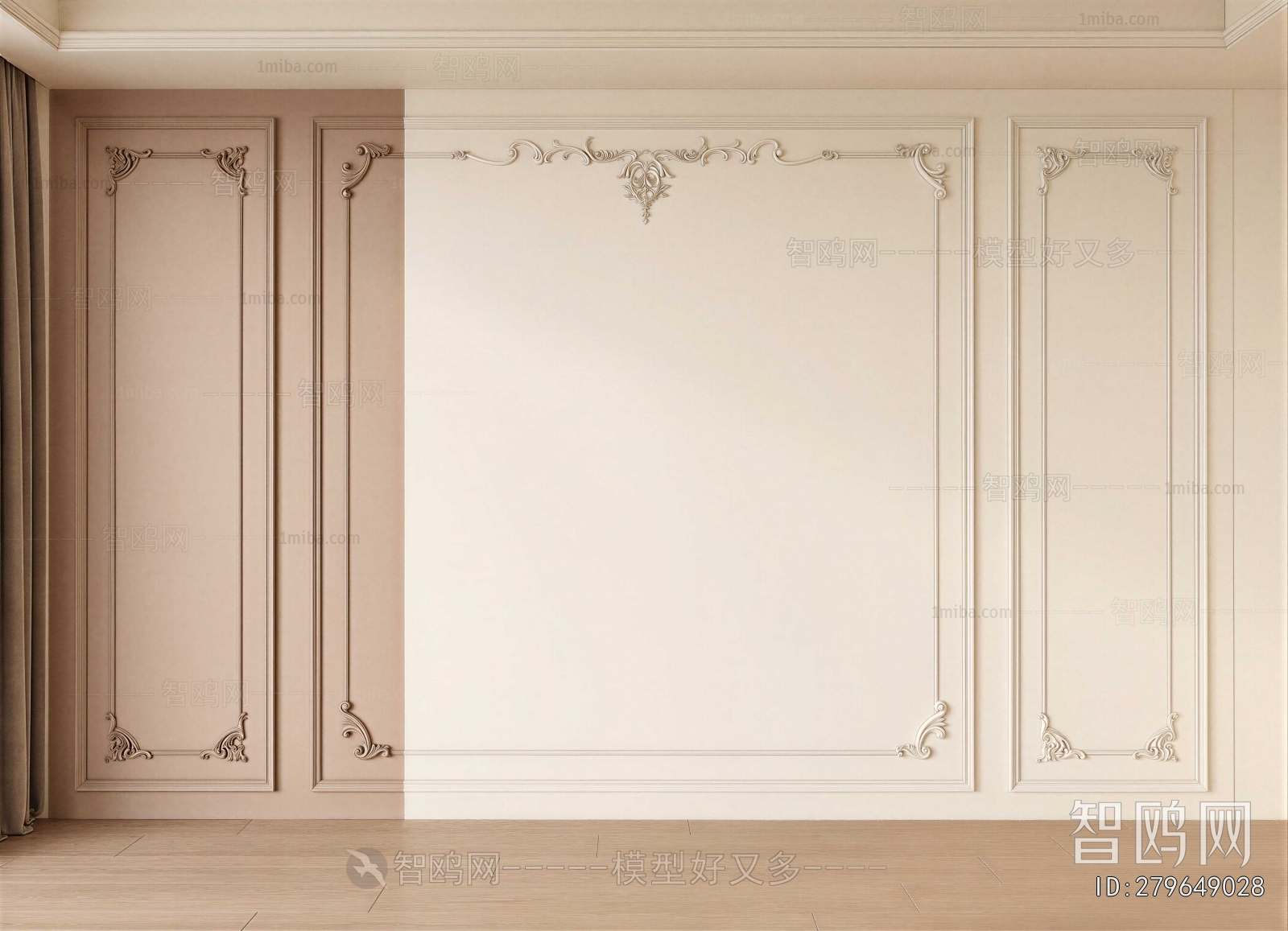 French Style TV Wall