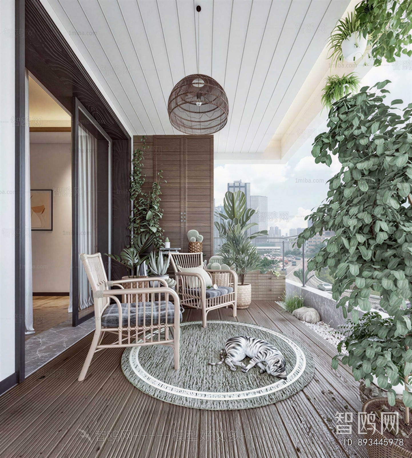 Modern Leisure Balcony