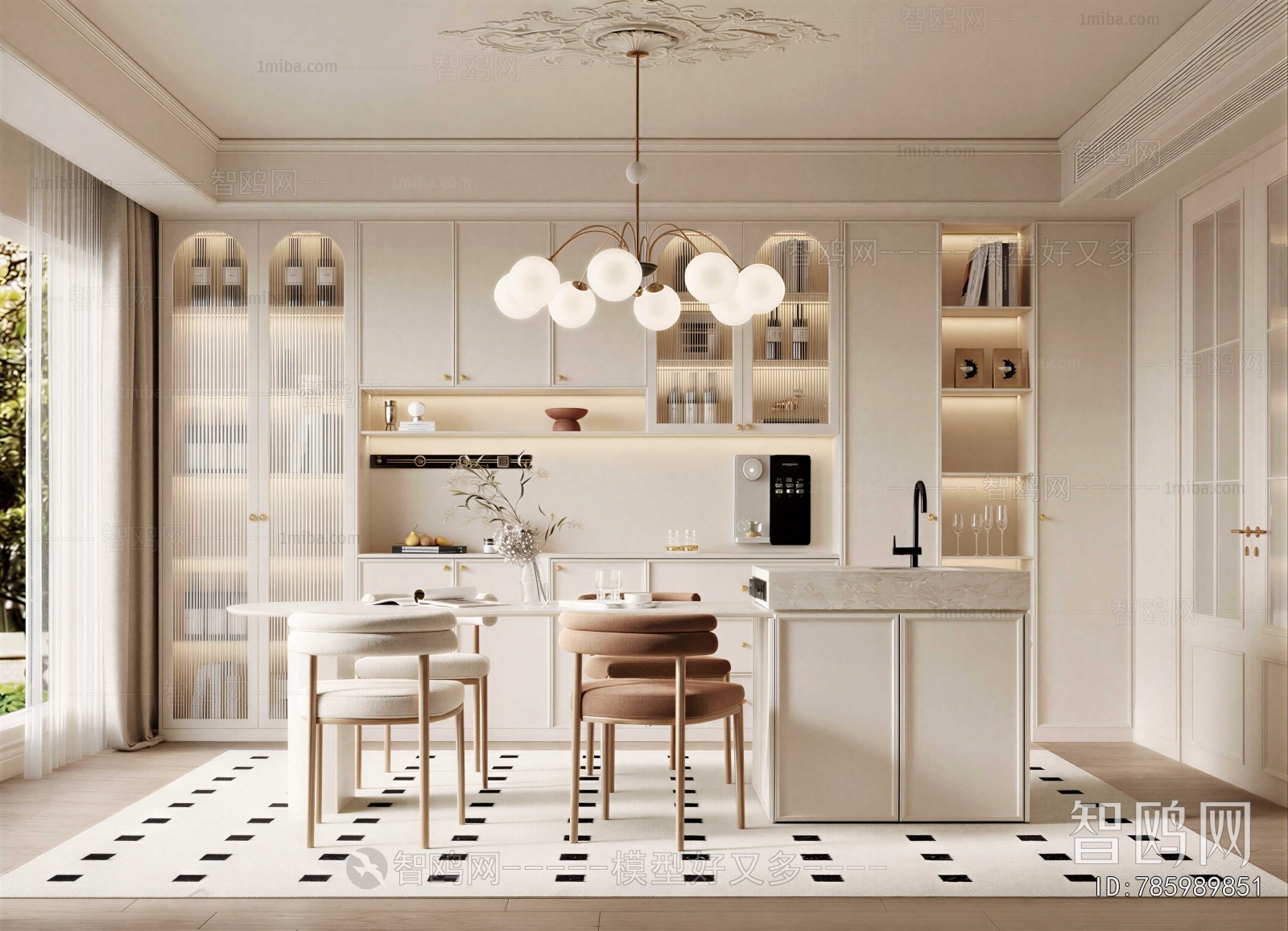 French Style Dining Room