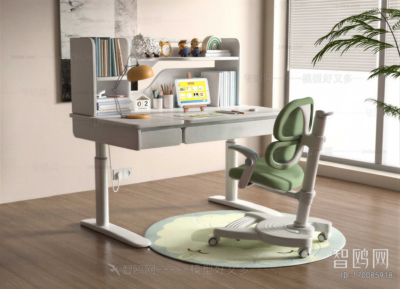 Modern Computer Desk And Chair