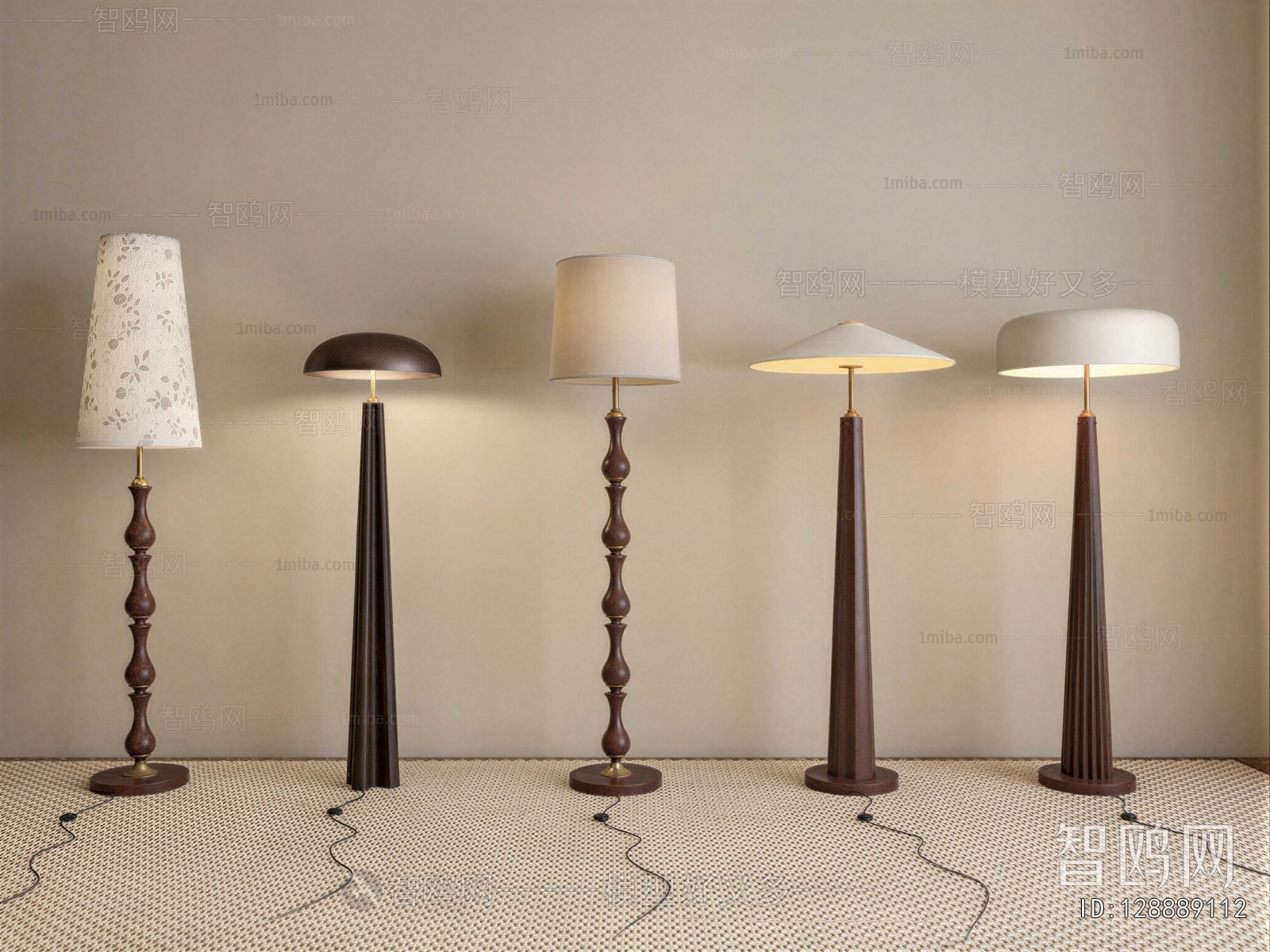 Wabi-sabi Style Floor Lamp