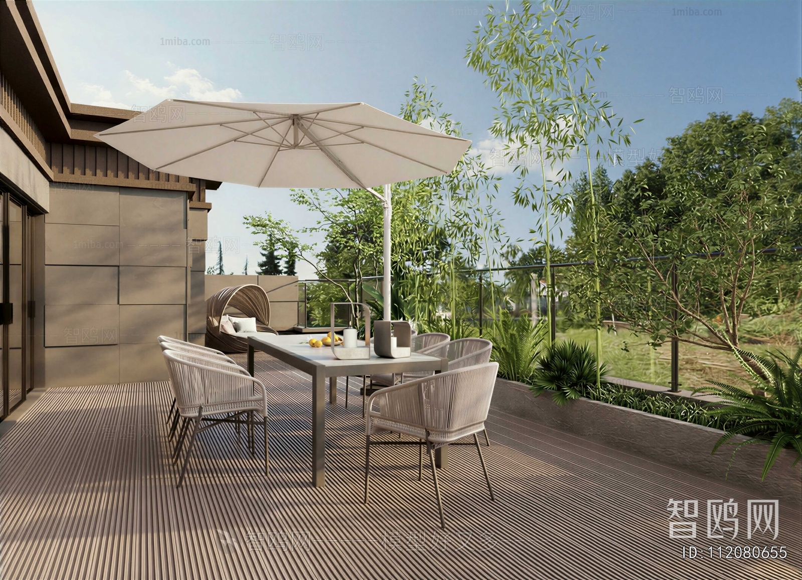 Modern Leisure Balcony