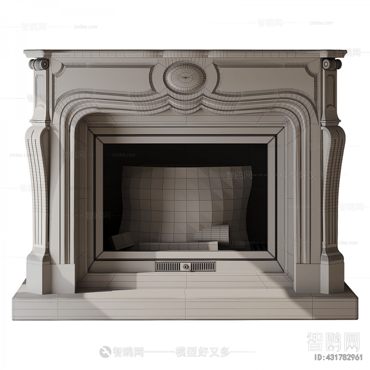 French Style Fireplace