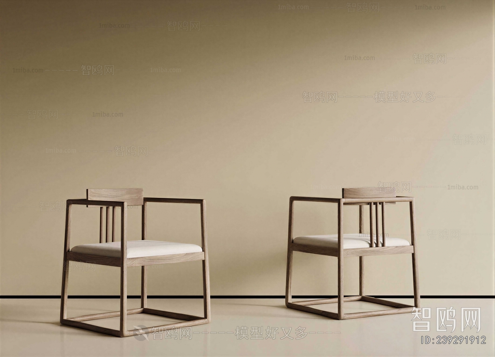 New Chinese Style Lounge Chair