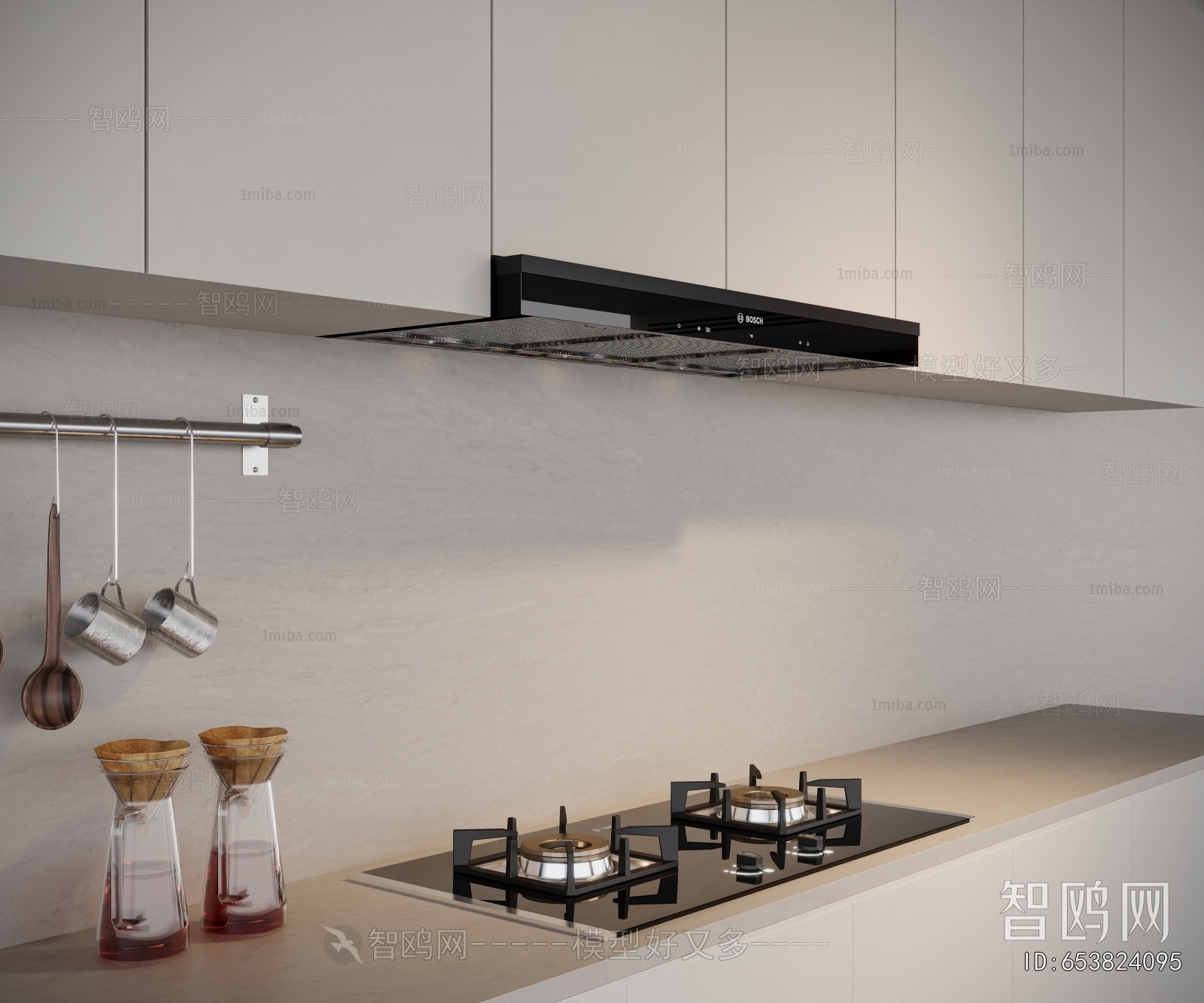 Modern Kitchen Electric Gas Range