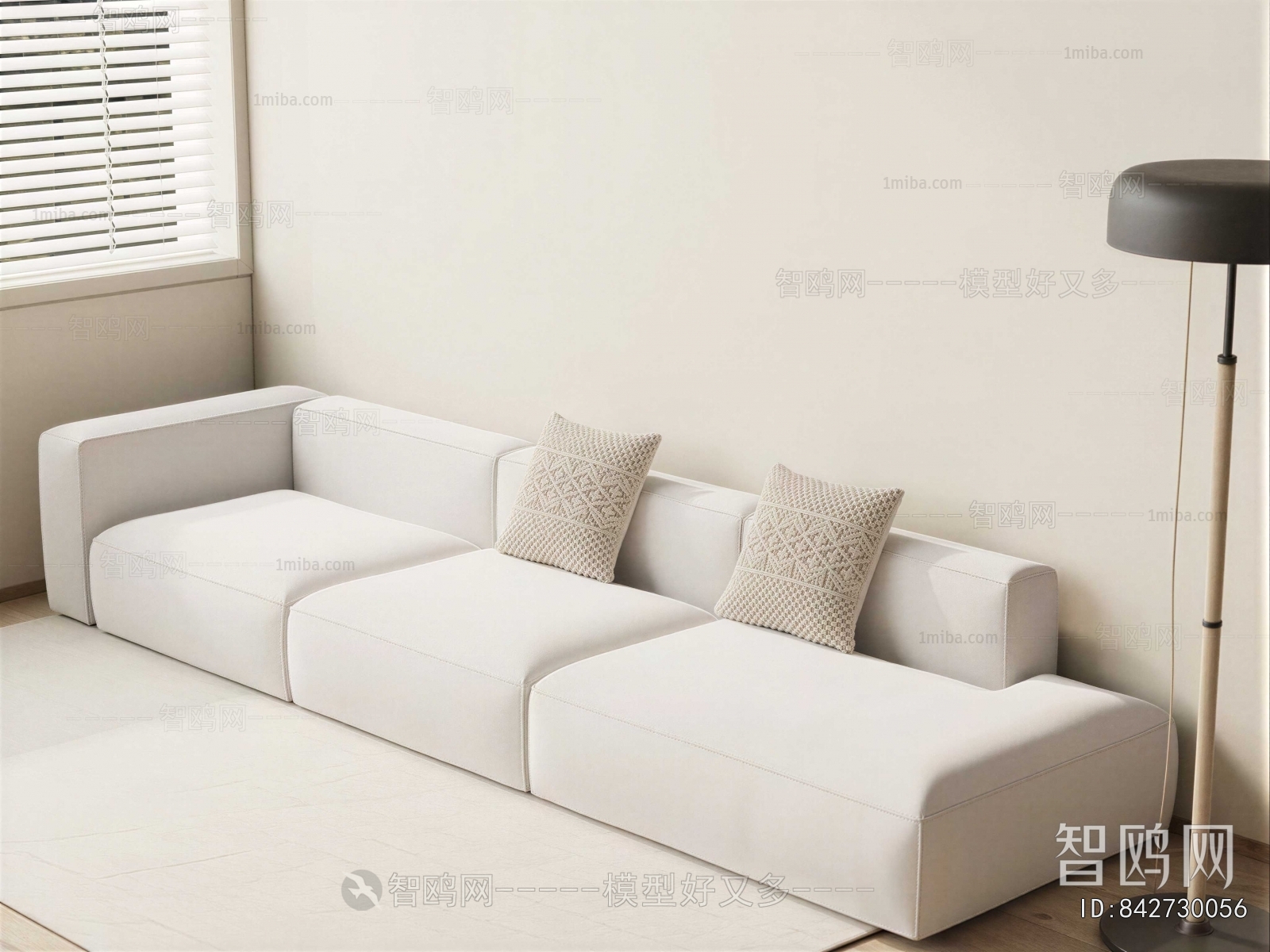 Modern Three-seat Sofa