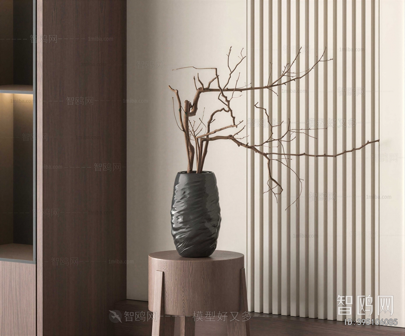 Wabi-sabi Style Dried Branch