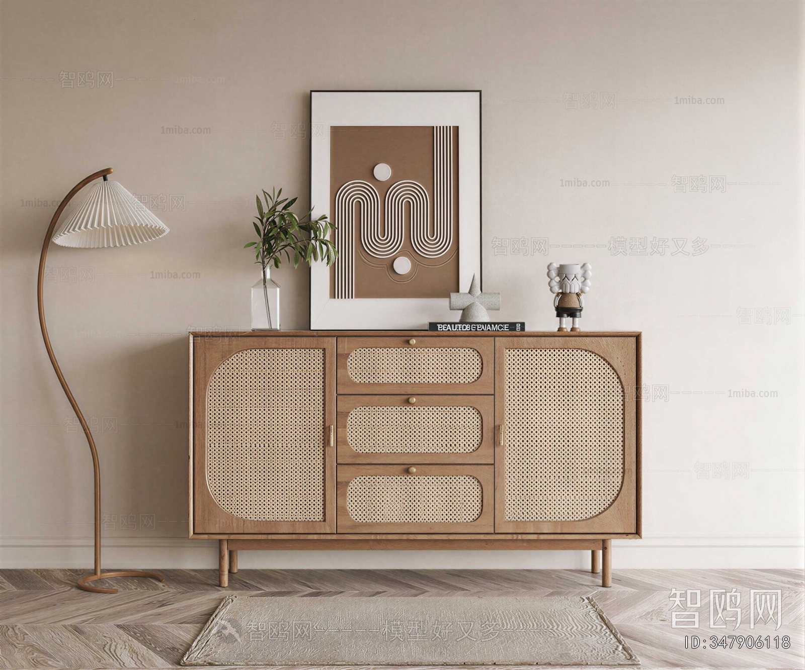 Nordic Style Side Cabinet