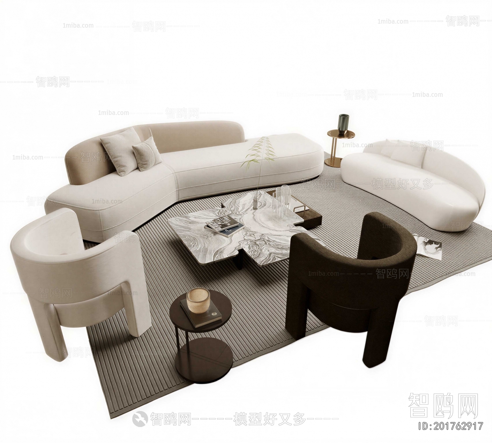 Modern Multi Person Sofa