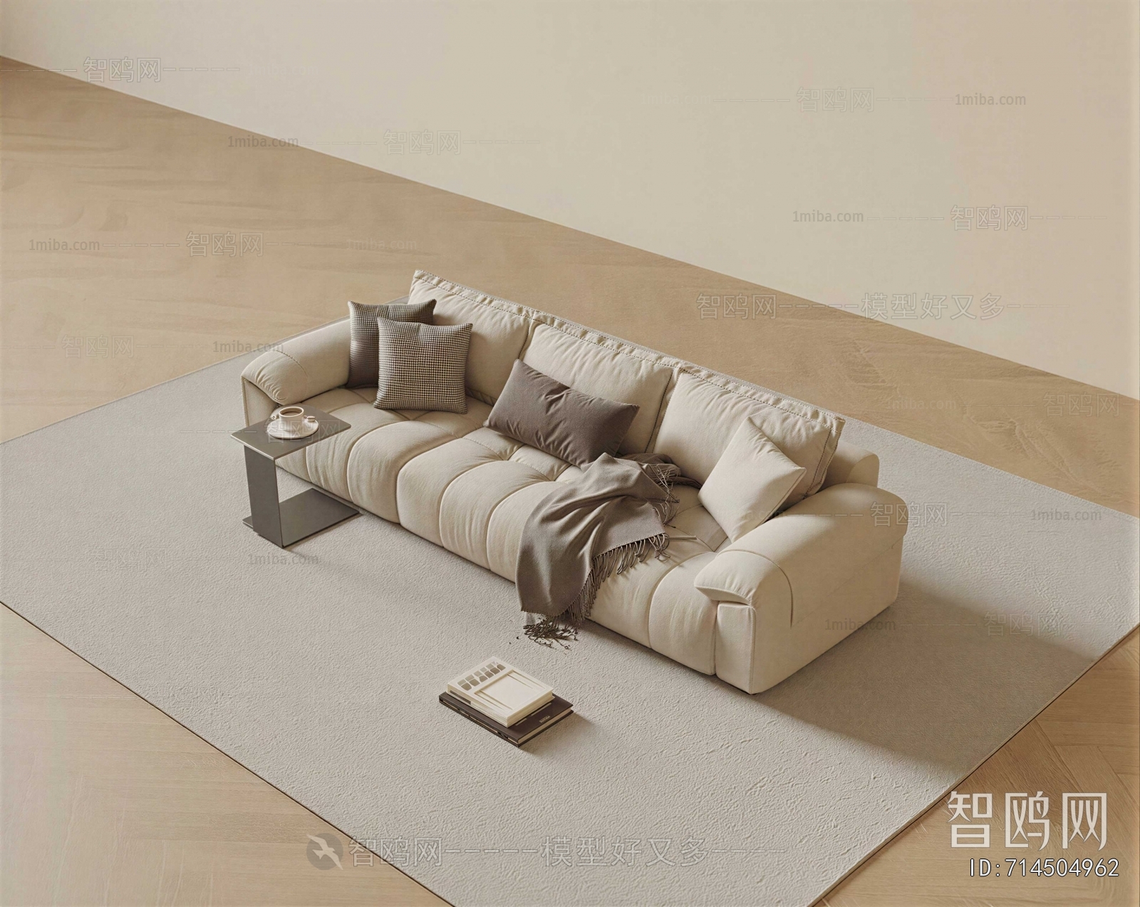 Modern Three-seat Sofa