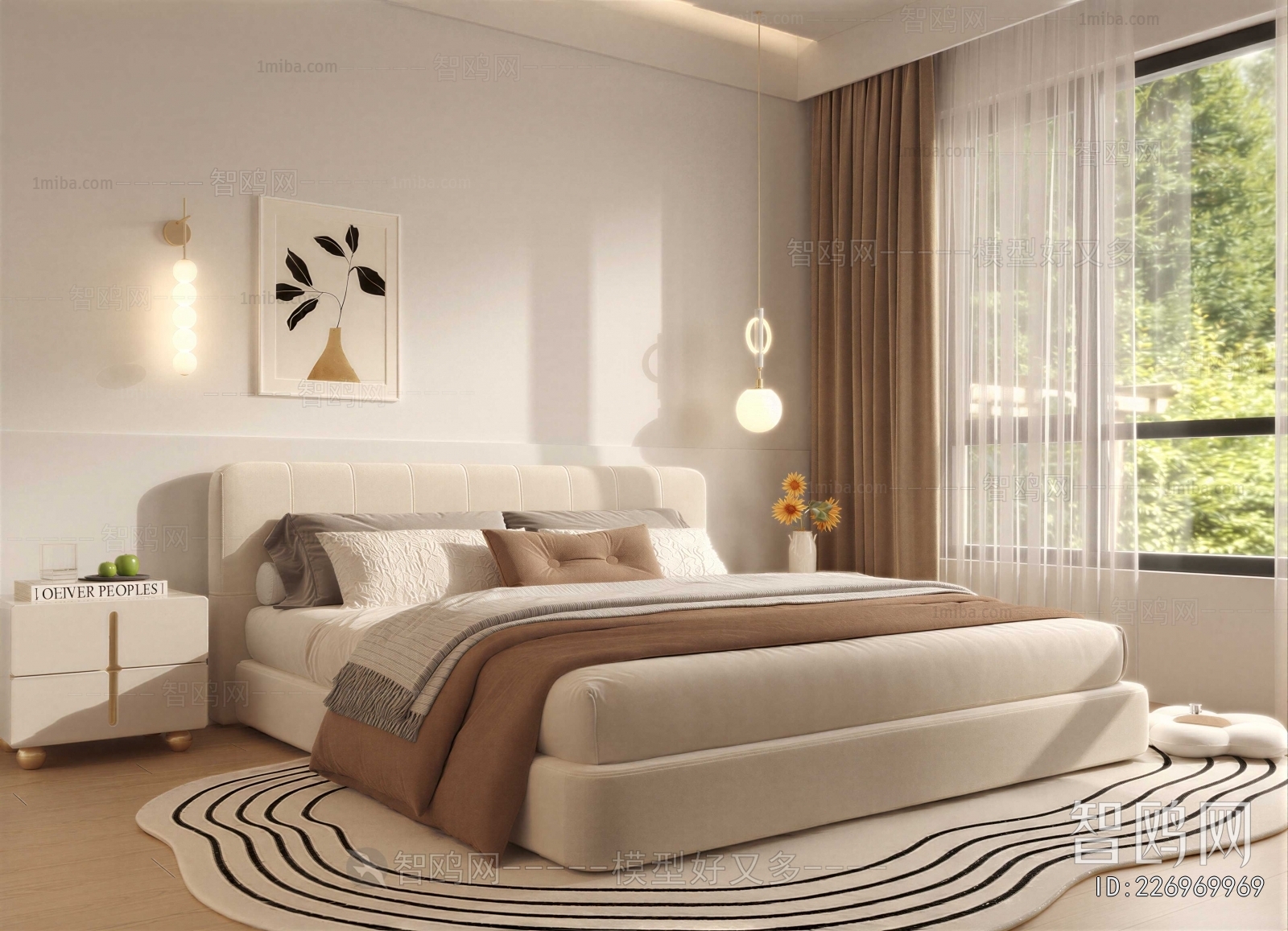 Modern Double Bed