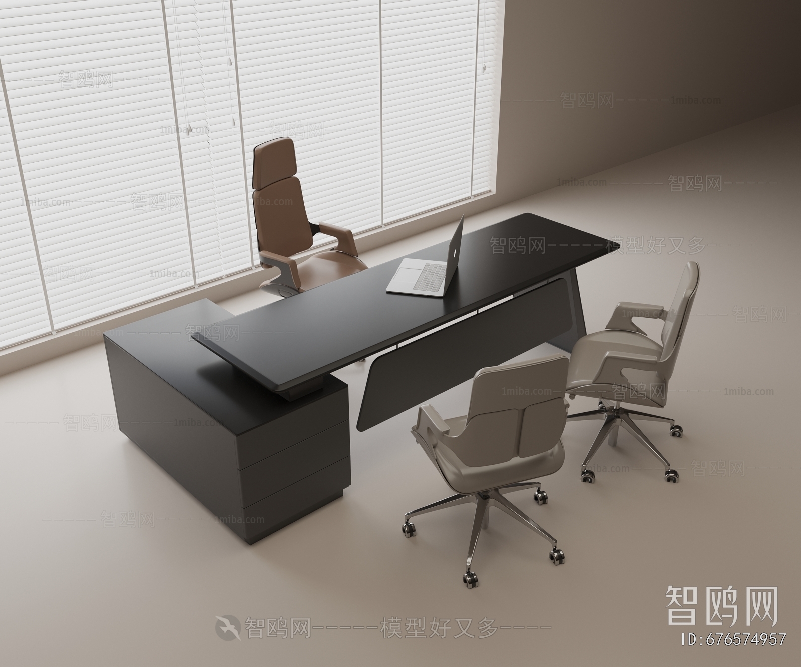 Modern Office Desk And Chair