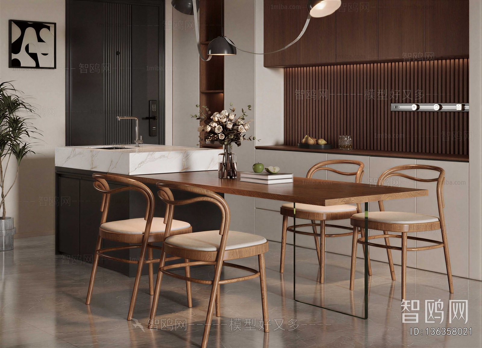 Modern Dining Table And Chairs