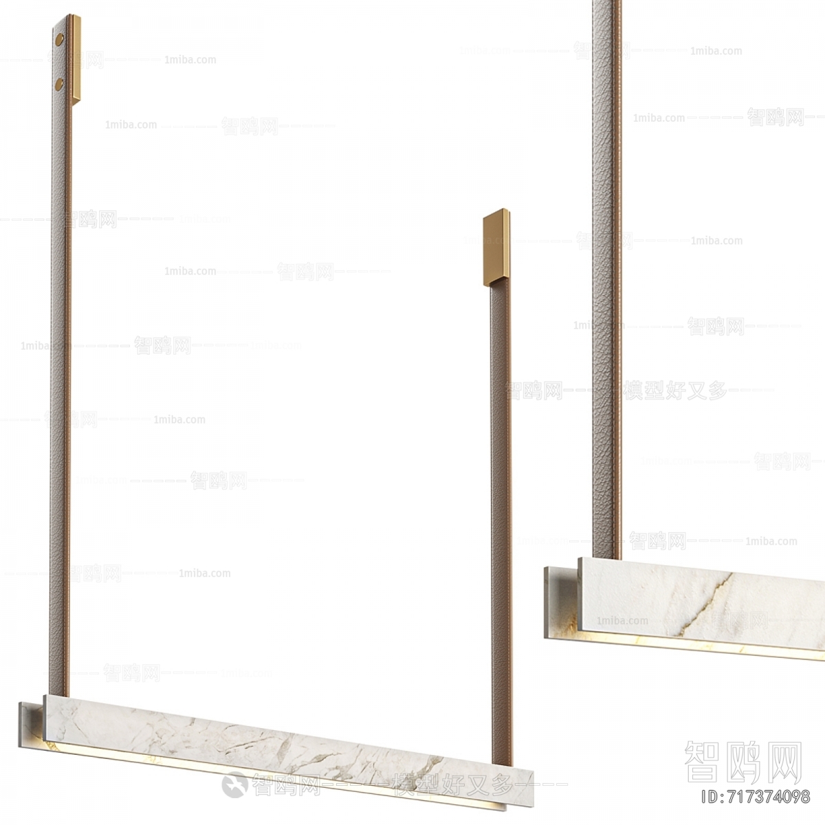 Modern Long Chandelier