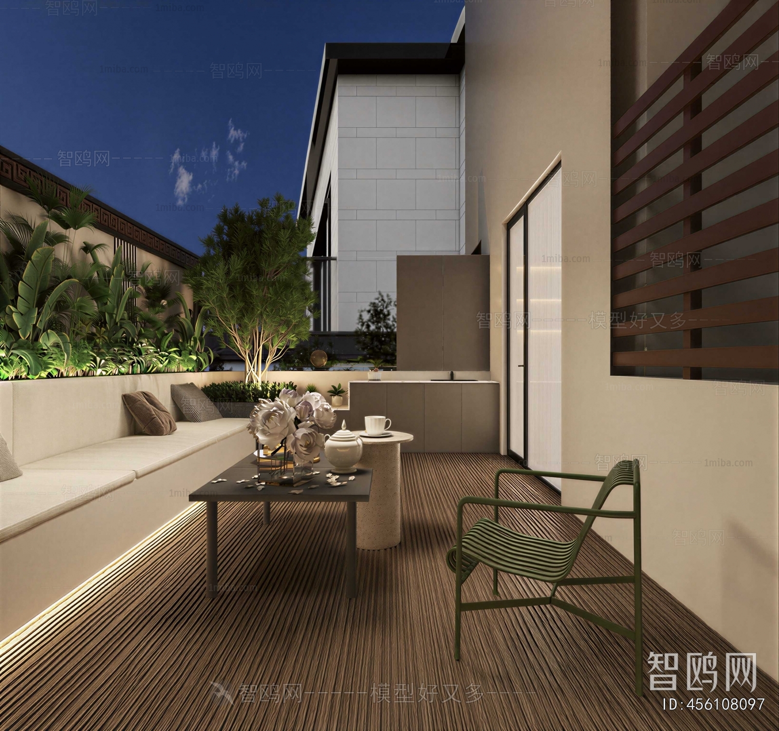 Modern Leisure Balcony