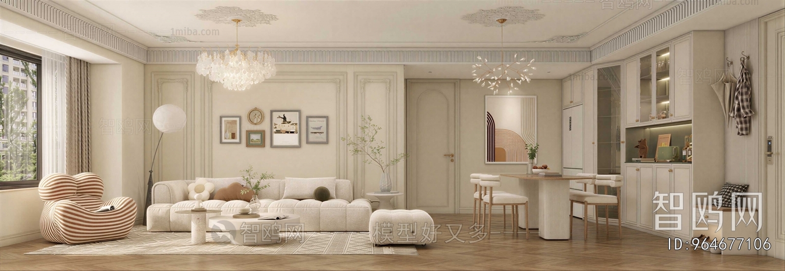 French Style A Living Room