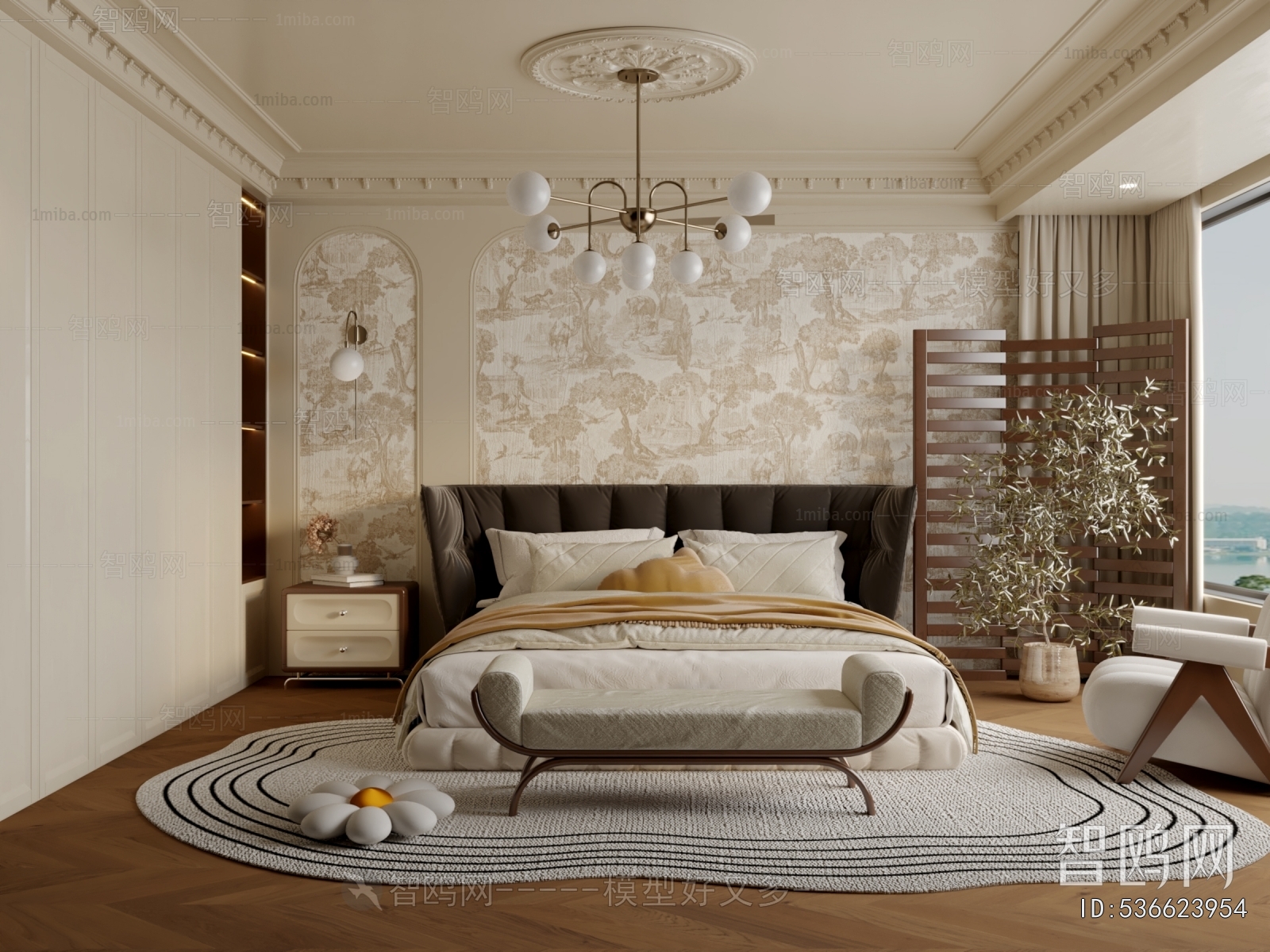 American Style Bedroom