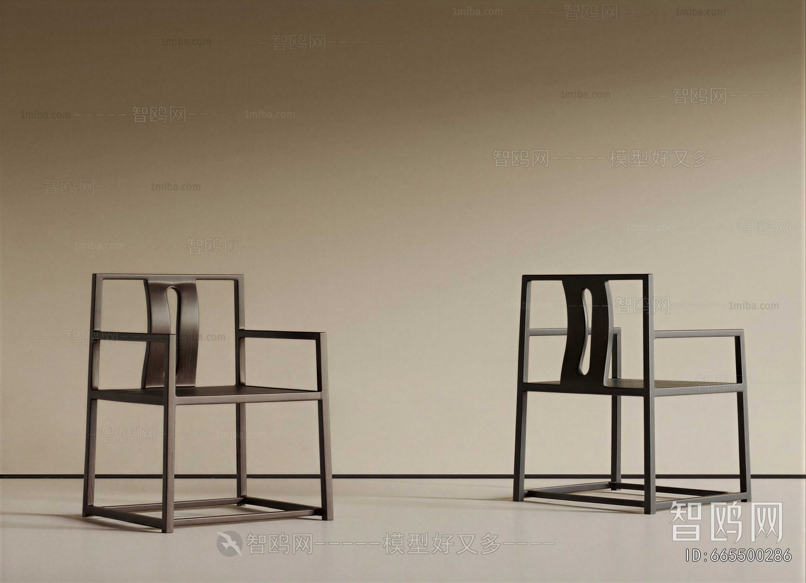 New Chinese Style Lounge Chair