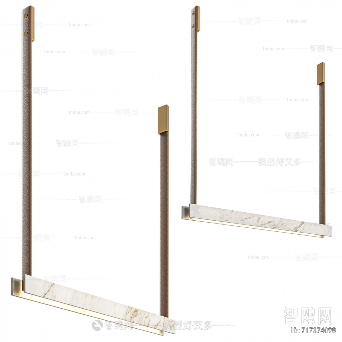 Modern Long Chandelier