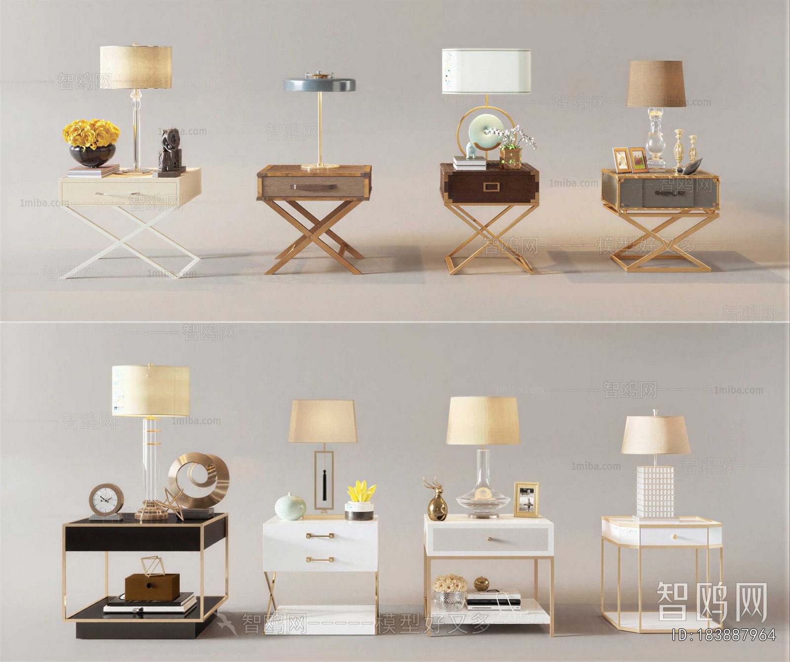 Modern Bedside Cupboard