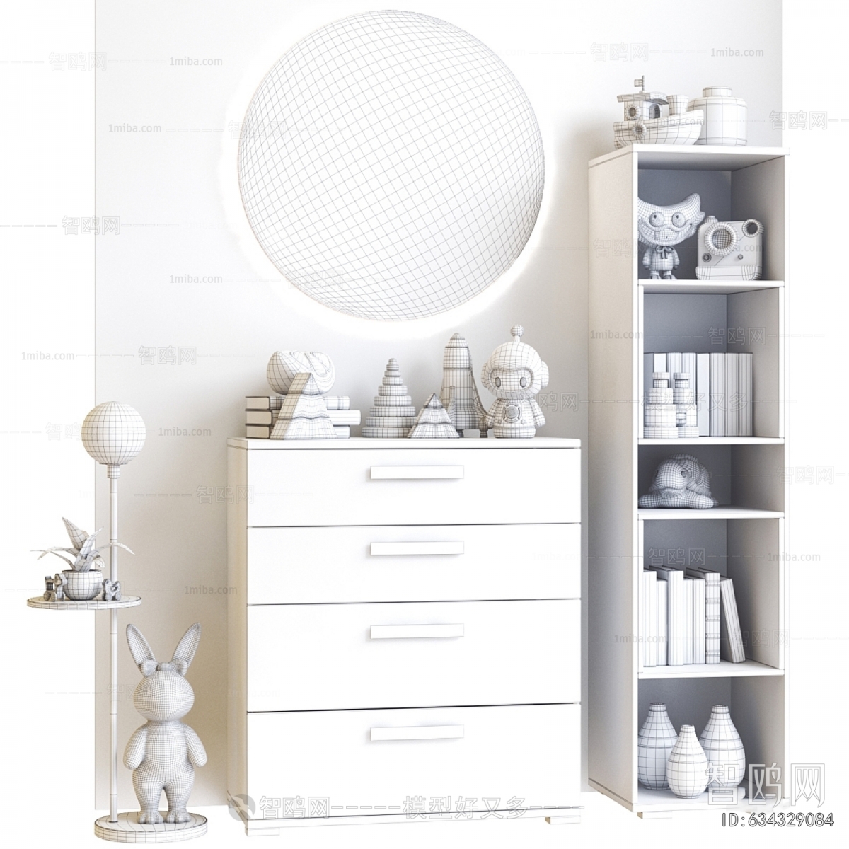 Nordic Style Chest Of Drawers