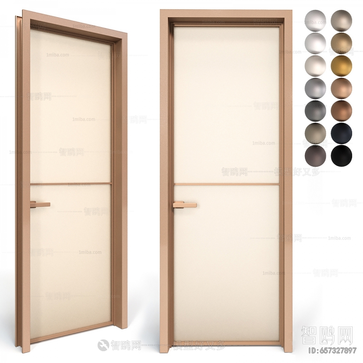 Modern Single Door