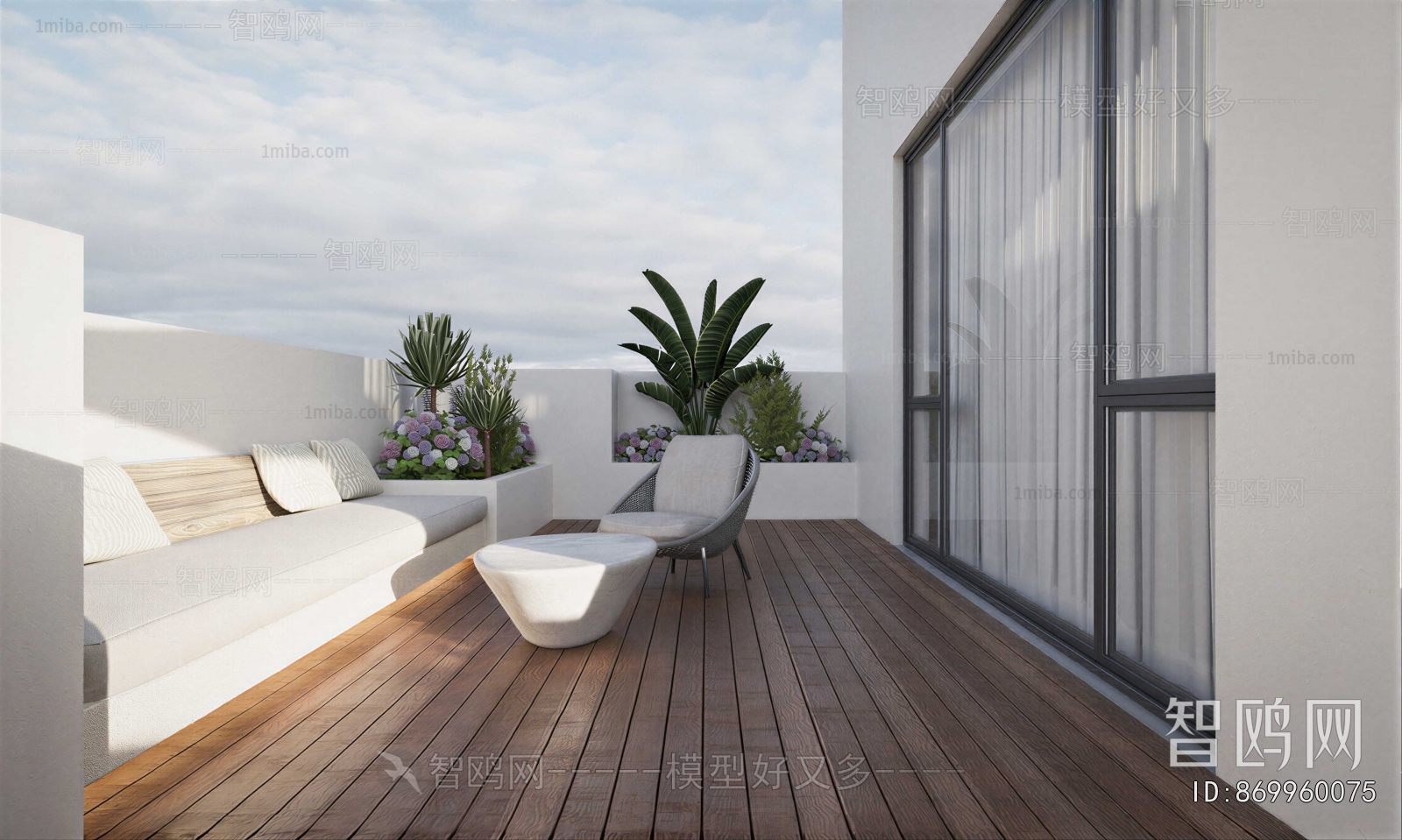 Modern Leisure Balcony