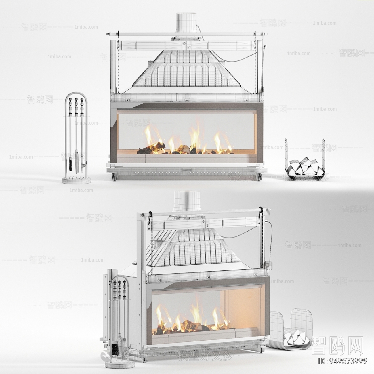 Modern Fireplace