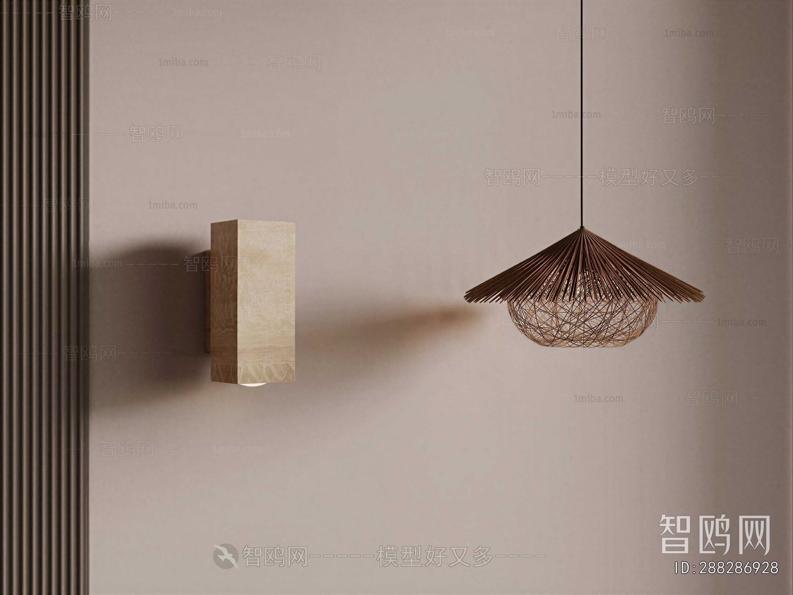 Wabi-sabi Style Droplight
