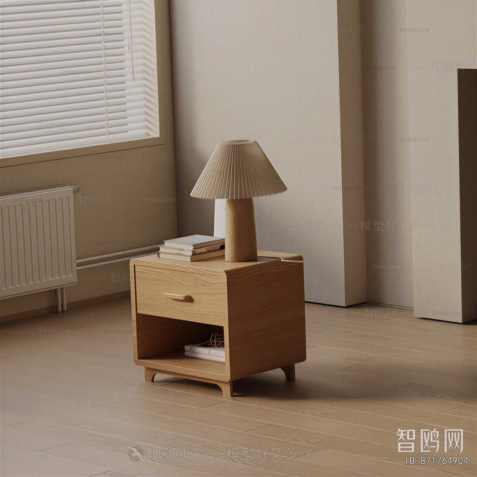 Modern Bedside Cupboard