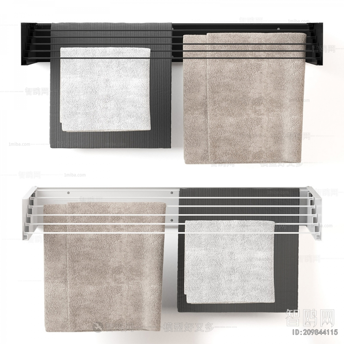 Modern Bathroom Rack