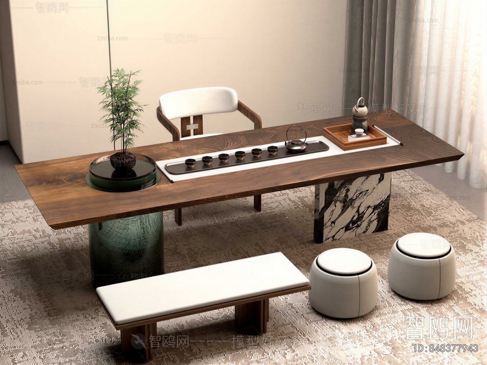 New Chinese Style Tea Tables And Chairs