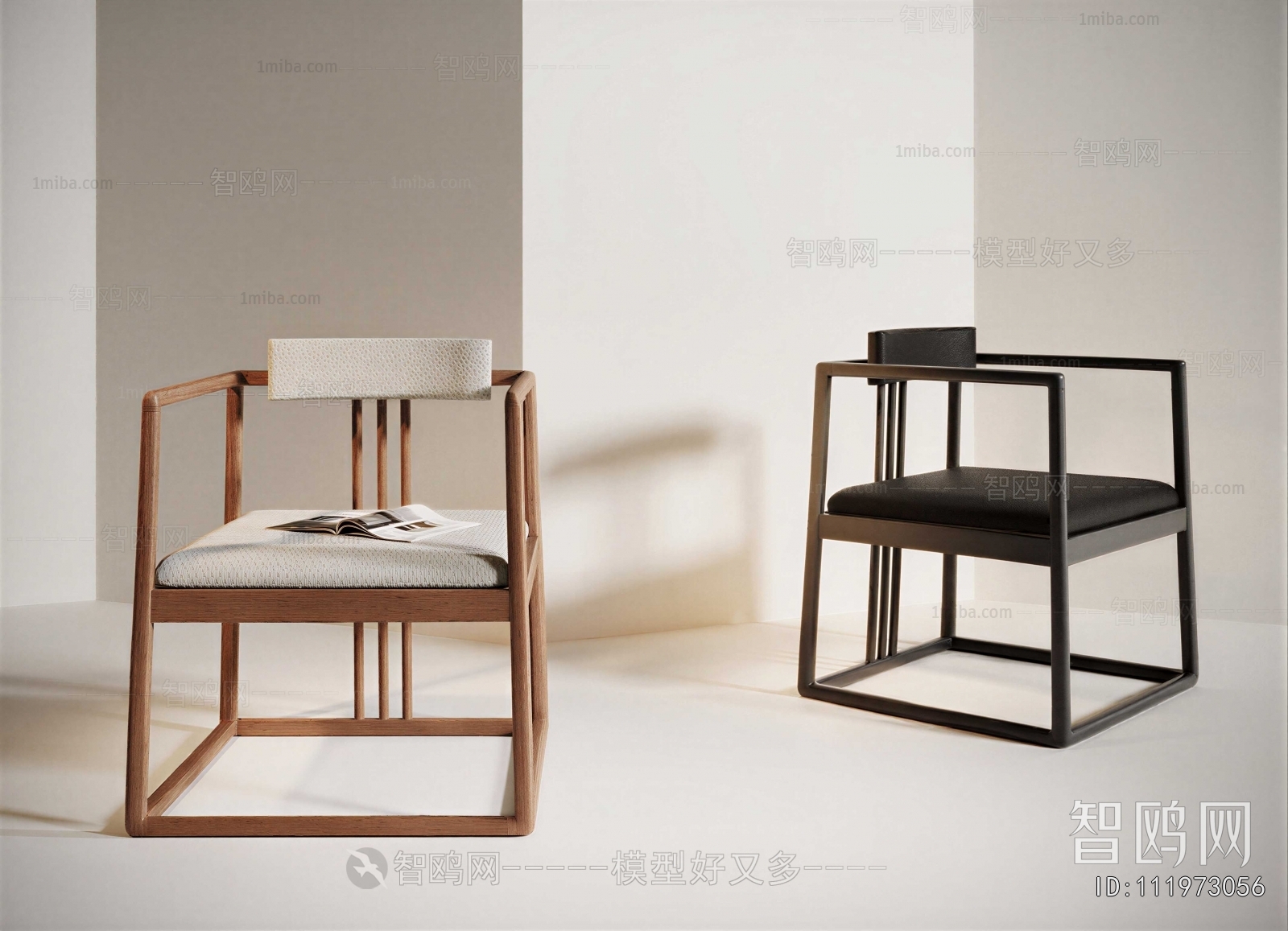 New Chinese Style Lounge Chair