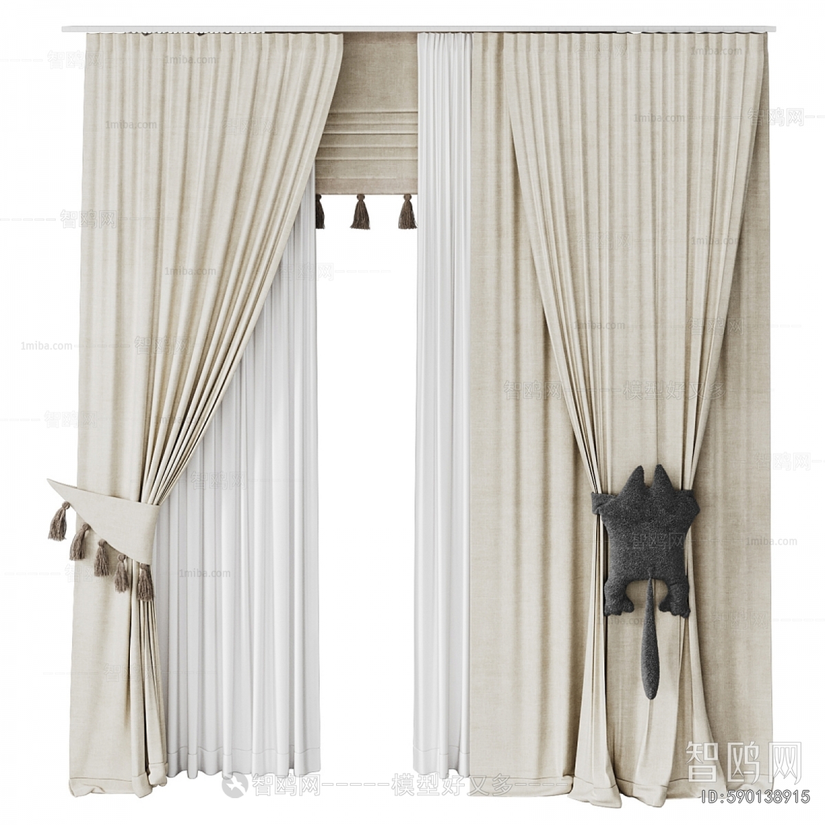 Modern The Curtain