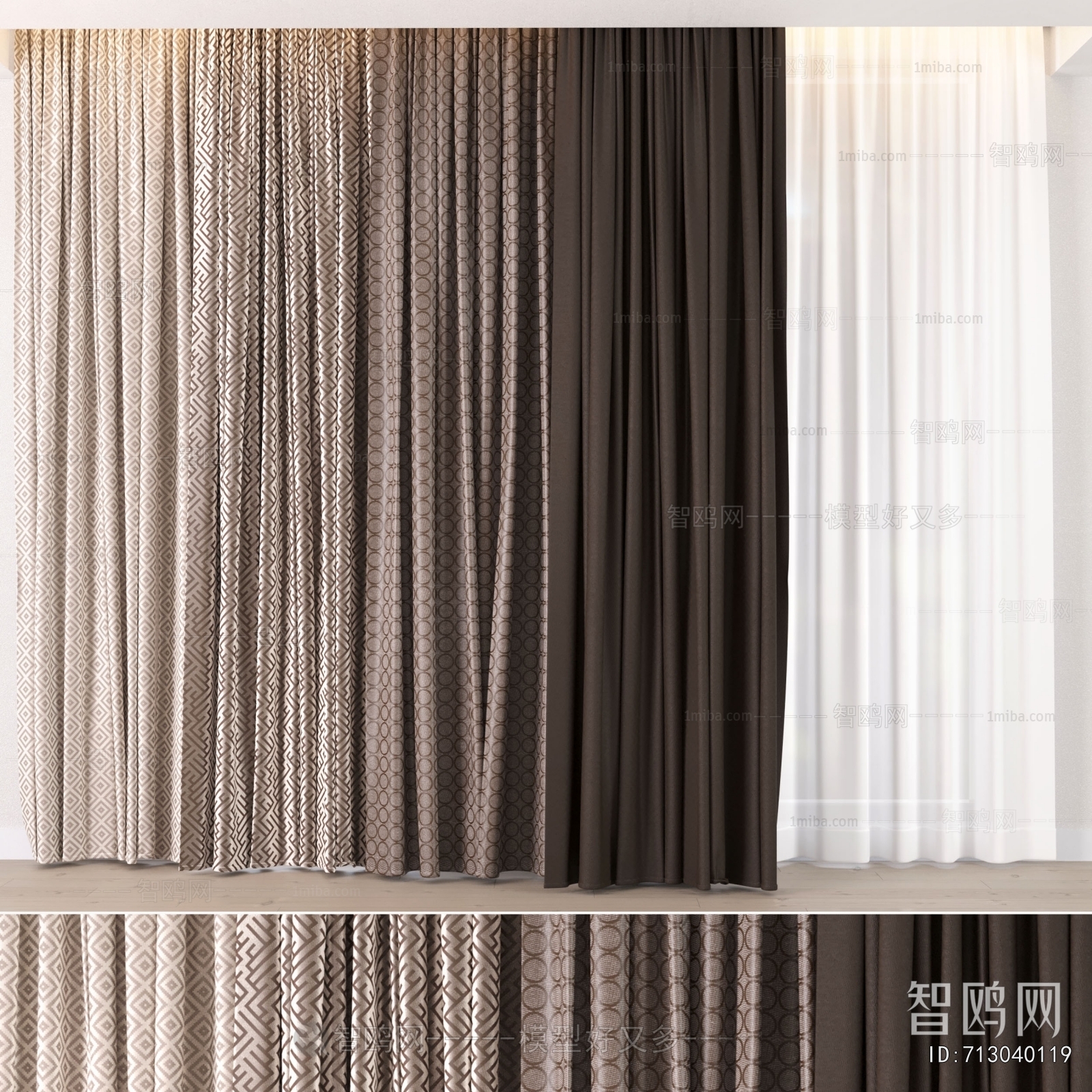 Modern The Curtain