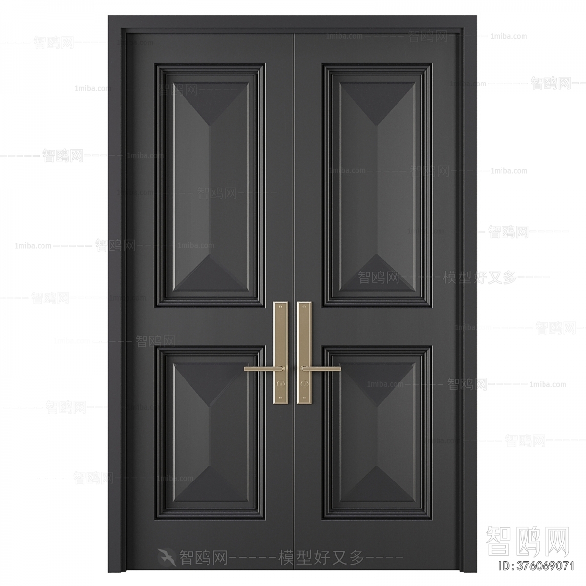 Modern Double Door