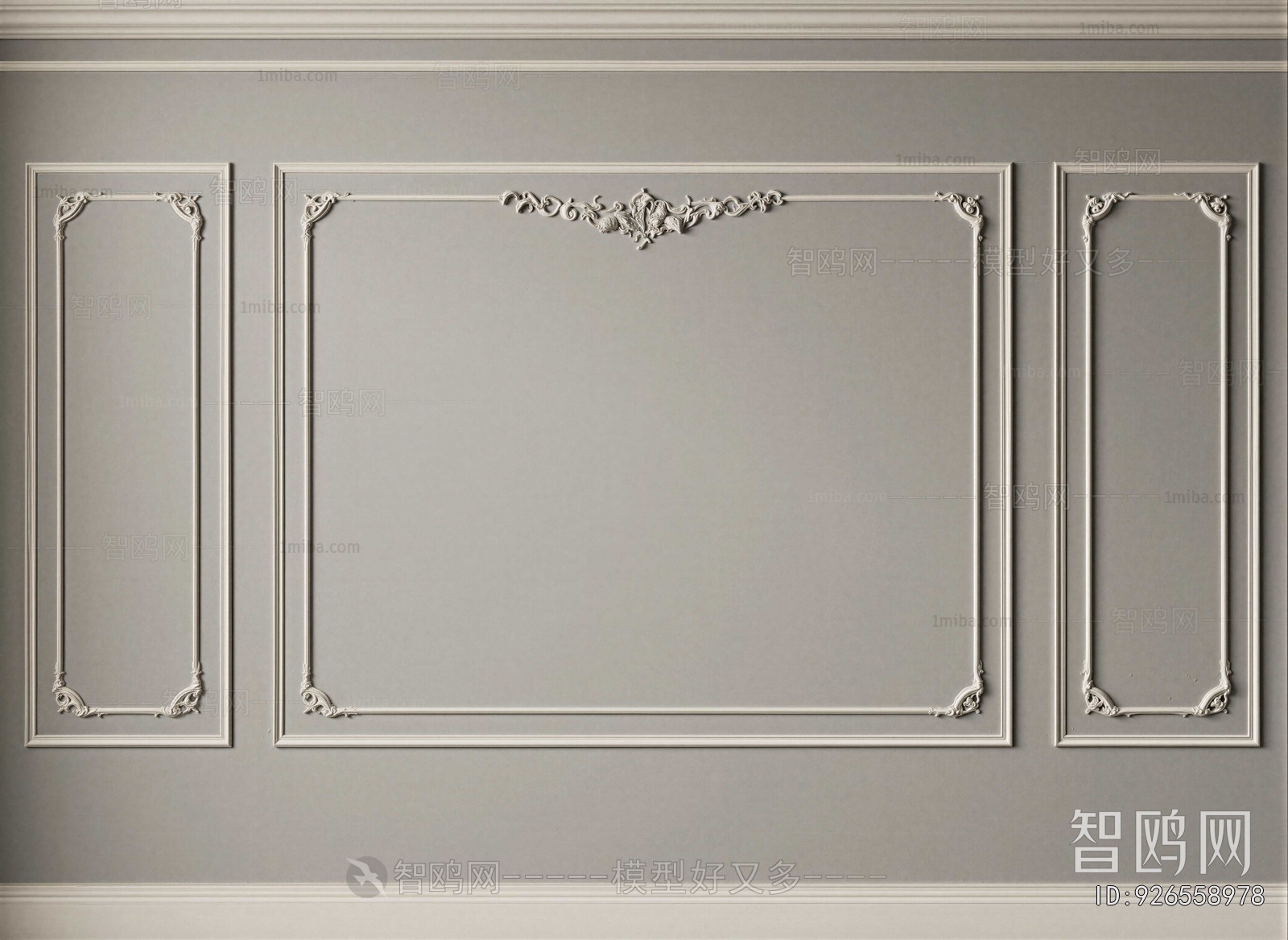 French Style TV Wall