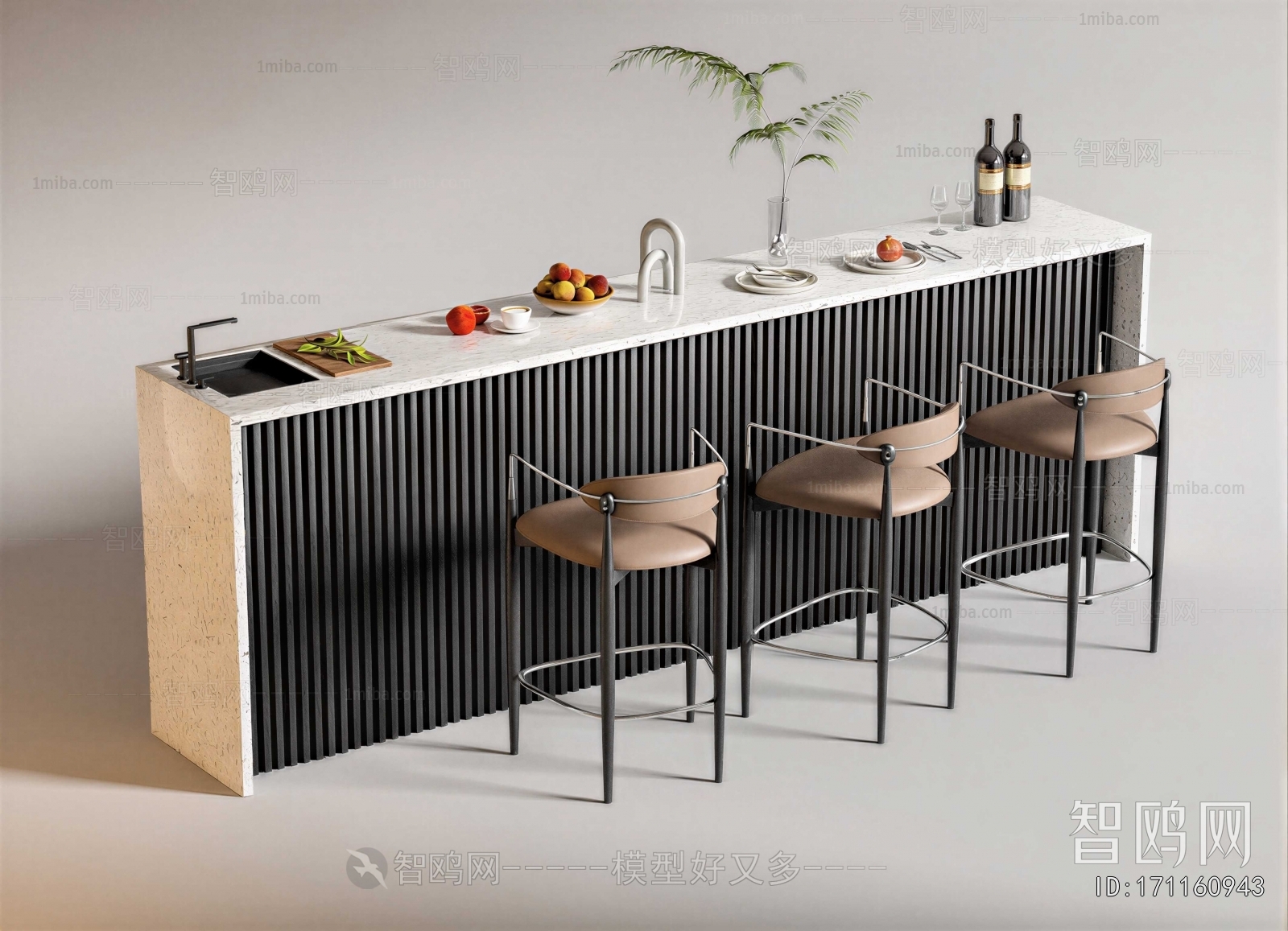 Modern Counter Bar