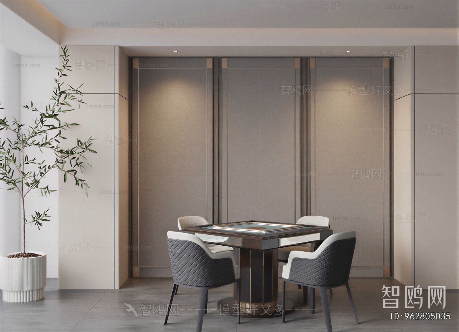 Modern Chess And Card Room