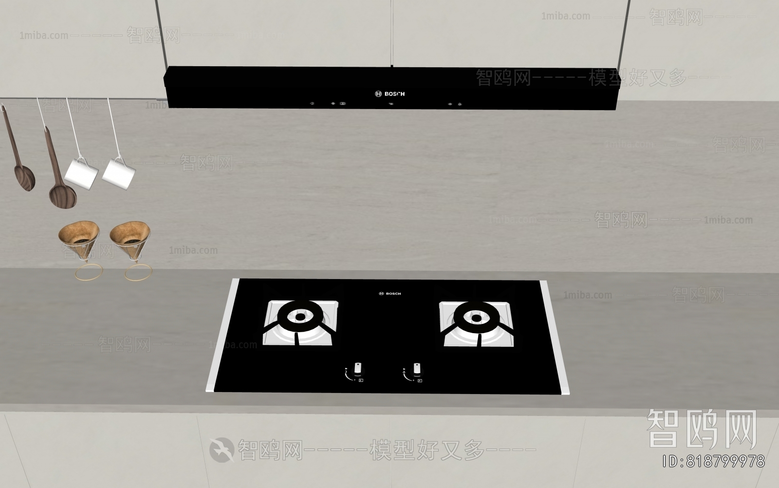 Modern Kitchen Electric Gas Range