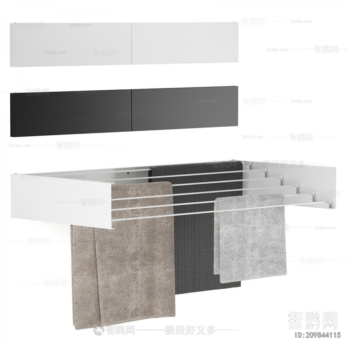 Modern Bathroom Rack