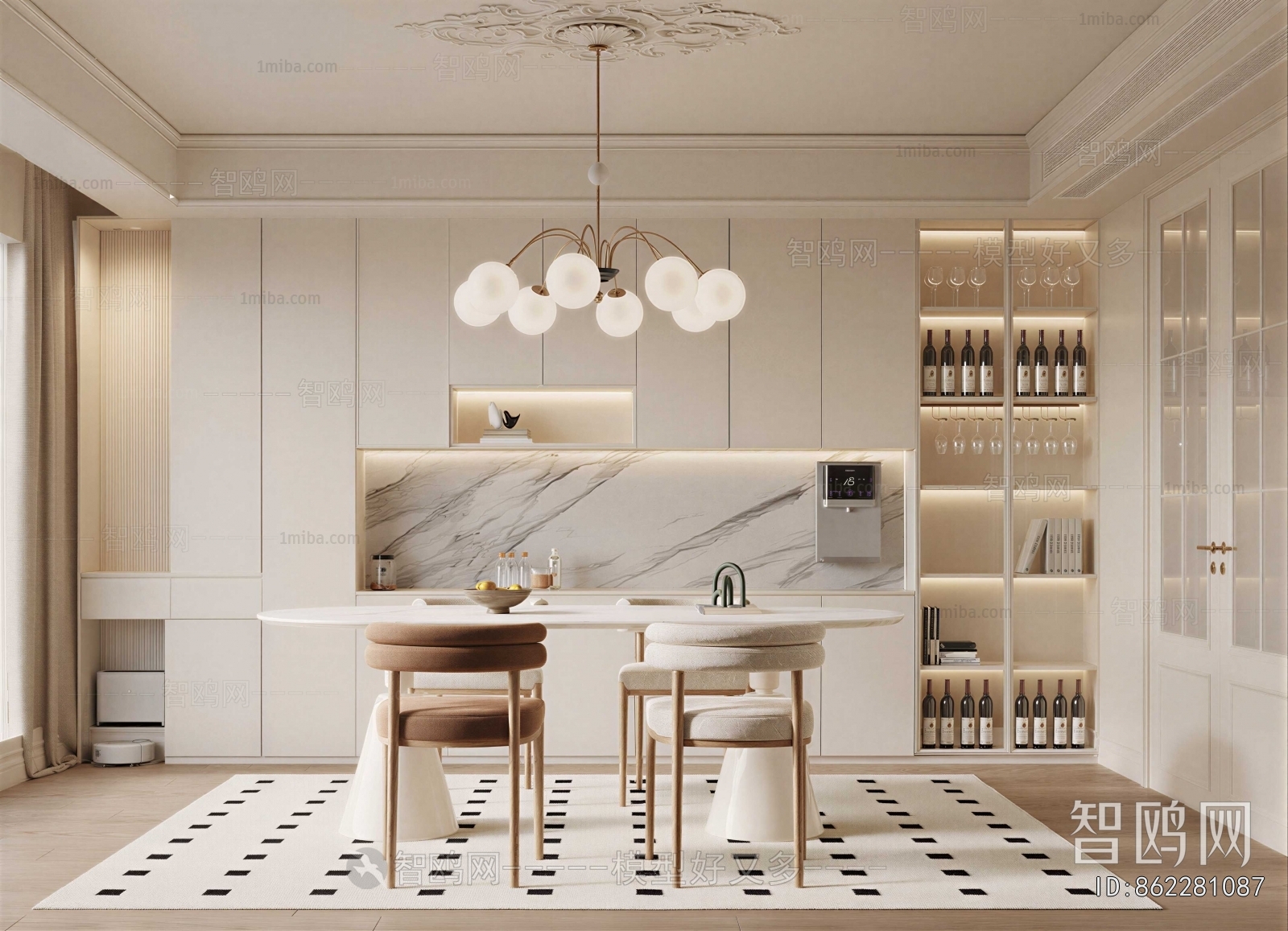 French Style Dining Room