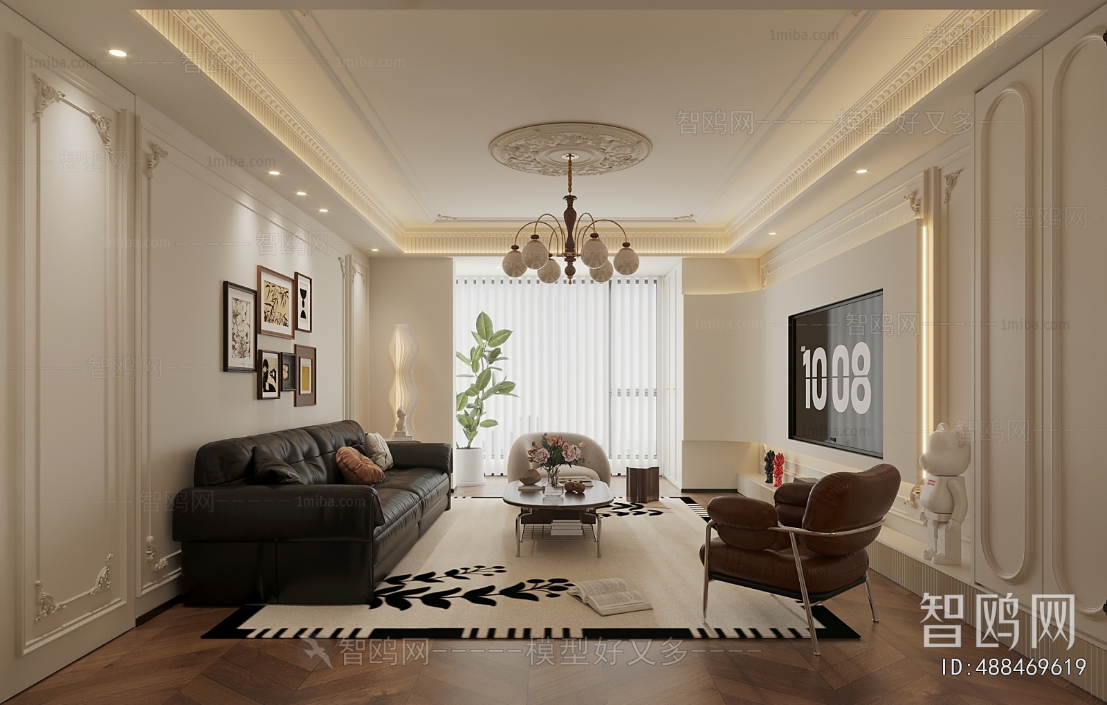 French Style A Living Room