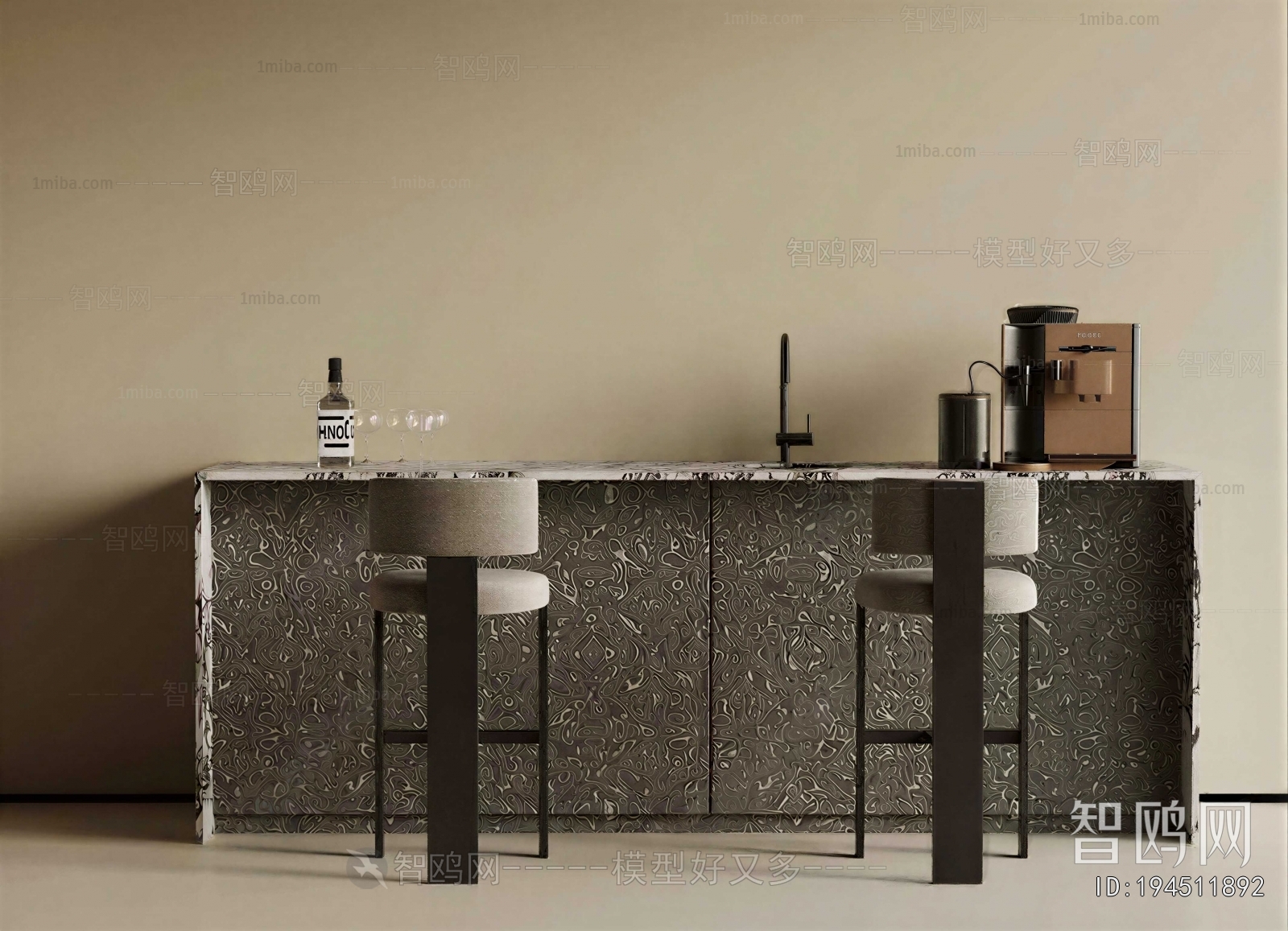 Modern Counter Bar