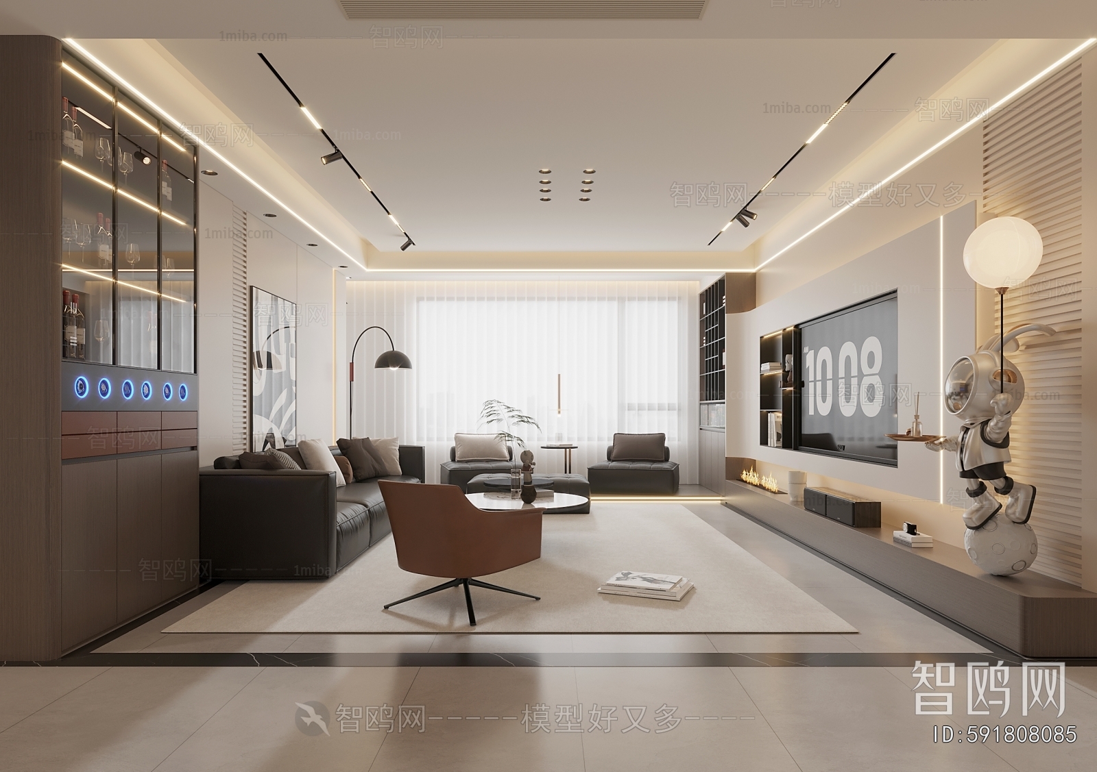 Modern A Living Room